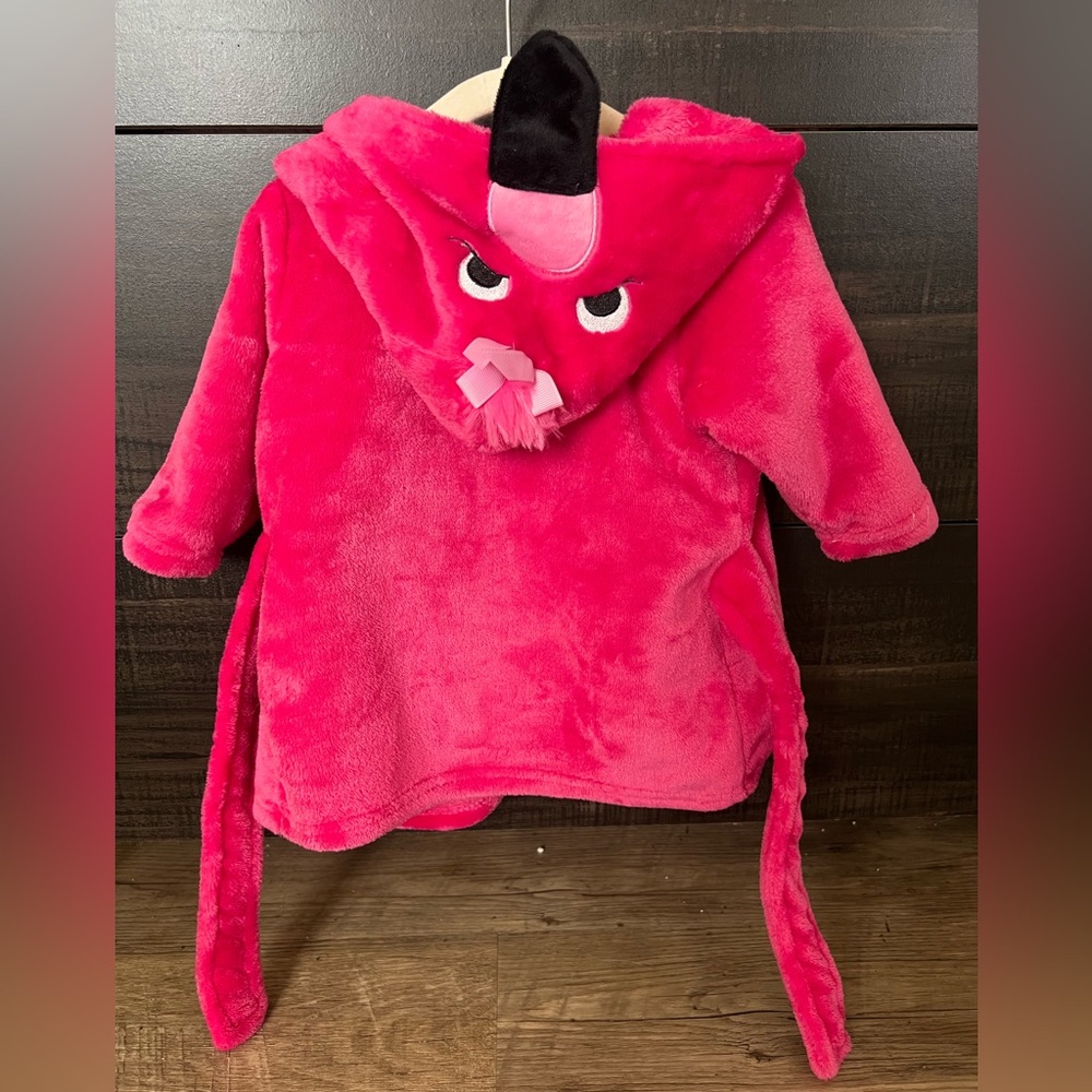 Infant Flamingo Robe - Picture 3 of 4